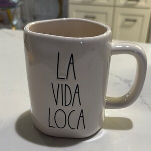 Rae Dunn White Mug - La Vida Loca